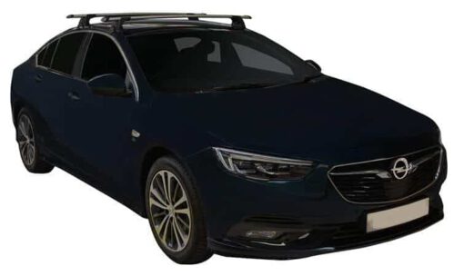 Whispbar Dakdragers Zwart Opel Insignia Grand Sport 5dr Hatch met Glad Dak bouwjaar 2017-e.v. Complete set dakdragers