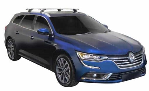 Whispbar Dakdragers Zwart Renault Talisman 5dr Estate met Geintegreerde dakrails bouwjaar 2016-e.v. Complete set dakdragers