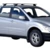 Whispbar Dakdragers Zwart SsangYong Actyon Sport 4dr Ute met Glad Dak bouwjaar 2005-2012 Complete set dakdragers