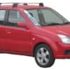 Whispbar Dakdragers Zwart Suzuki Ignis 5dr Hatch met Glad Dak bouwjaar 2000-2006 Complete set dakdragers