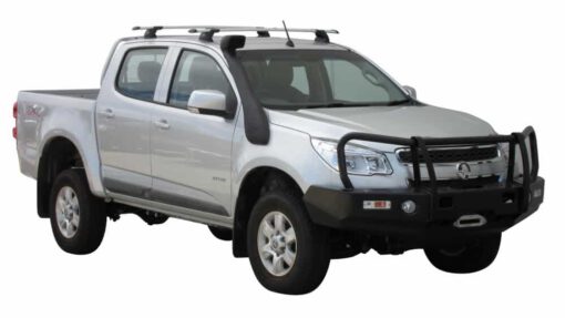 Whispbar Dakdragers Zilver Chevrolet Colorado LT/LTZ Crew Cab 4dr Ute met Vaste Bevestigingspunten bouwjaar 2013-e.v. Complete set dakdragers