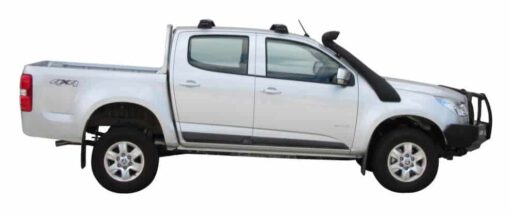 Whispbar Dakdragers Zilver Chevrolet Colorado LT/LTZ Crew Cab 4dr Ute met Vaste Bevestigingspunten bouwjaar 2013-e.v. Complete set dakdragers