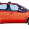Whispbar Dakdragers Zwart Suzuki SX4 5dr Hatch met Vaste Bevestigingspunten bouwjaar 2006-2010 Complete set dakdragers