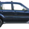 Whispbar Dakdragers Zwart Toyota Land Cruiser 120 Series (2 Bar) 5dr SUV met Vaste Bevestigingspunten bouwjaar 2003-2009 Complete set dakdragers