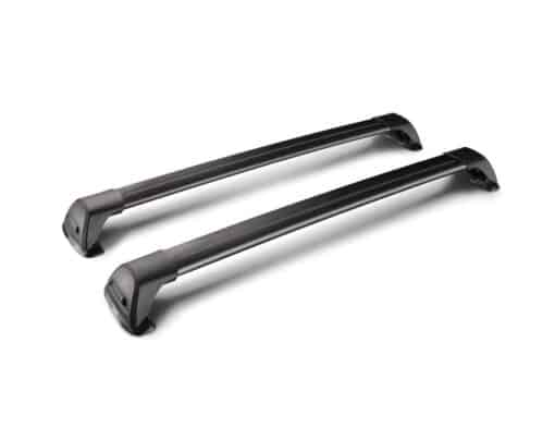 Whispbar Dakdragers Zwart Peugeot 207 5dr Hatch met Vaste Bevestigingspunten bouwjaar 2006-2012 Complete set dakdragers