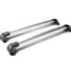 Whispbar Dakdragers Zilver Peugeot 3008 5dr SUV met Vaste Bevestigingspunten bouwjaar 2009-2015 Complete set dakdragers