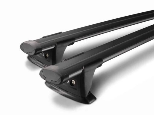 Whispbar Dakdragers Zwart Suzuki SX4 5dr Hatch met Vaste Bevestigingspunten bouwjaar 2006-2010 Complete set dakdragers