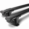 Whispbar Dakdragers Zwart Volvo XC90 5dr SUV met Geintegreerde dakrails bouwjaar 2015-e.v. Complete set dakdragers