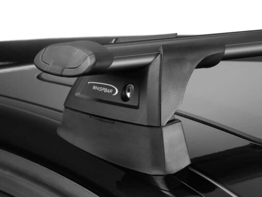 Whispbar Dakdragers Zwart Hyundai IX20 5dr Hatch met Glad Dak bouwjaar 2010-e.v. Complete set dakdragers