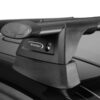 Whispbar Dakdragers Zwart Volvo XC90 5dr SUV met Geintegreerde dakrails bouwjaar 2015-e.v. Complete set dakdragers