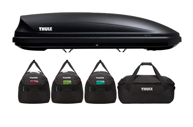 Abstractie Rang band Thule Pacific L 780 | Dakkoffer met tassenset Thule | 420 L | Antraciet