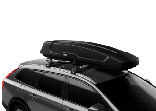 Thule Force XT Alpine schuin op auto