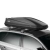Thule Touring 780 Anthracite Aeroskin schuin