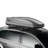 Thule Touring 780 Titan Aeroskin op auto