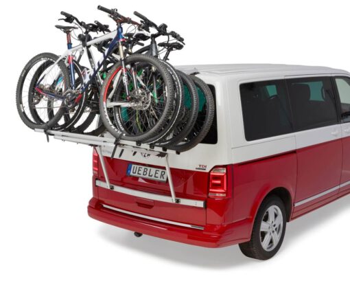 Uebler-Primavelo-T6-Family-op-Volkswagen-T6-met-fietsen
